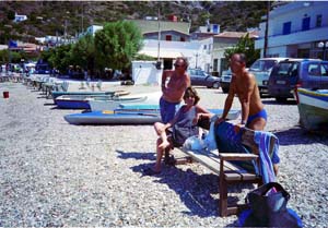 Panoramica della spiaggia di Mesachti